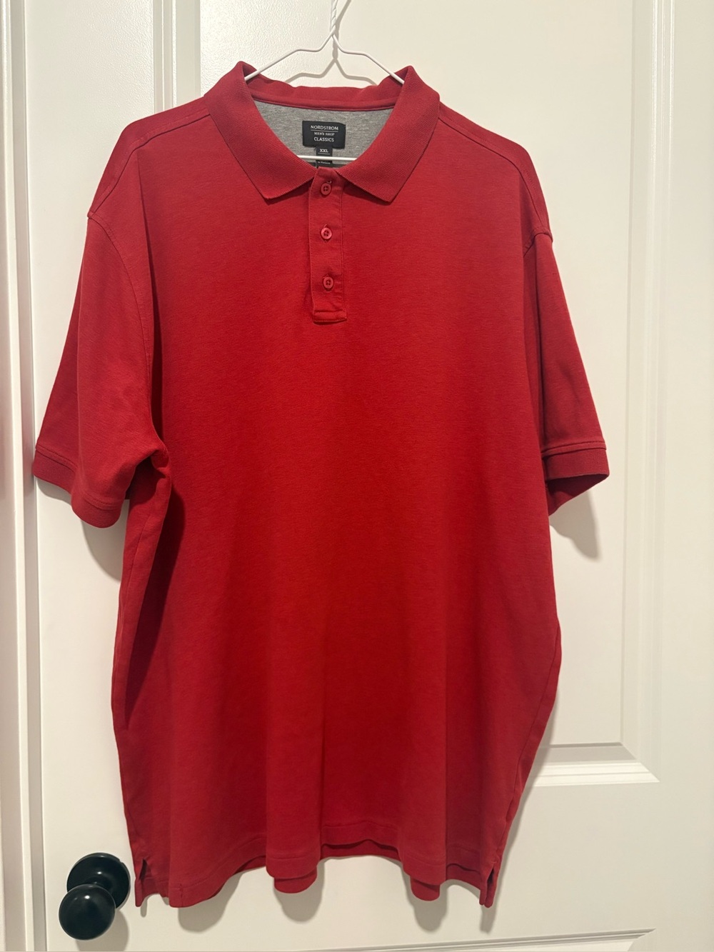 Nordstrom Rich Red Polo Shirt